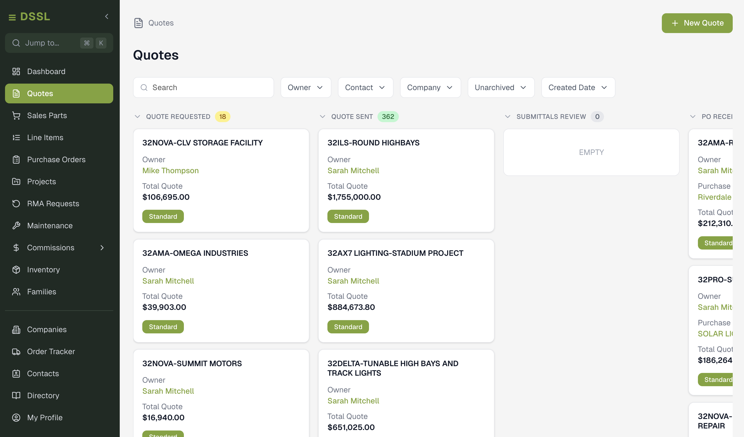Case study visual for DSSL Lighting